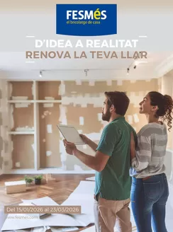 Catálogo Fes Més en Alcúdia | D'idea a realitat | 2026-01-15T00:00:00.000Z - 2026-03-23T00:00:00.000Z