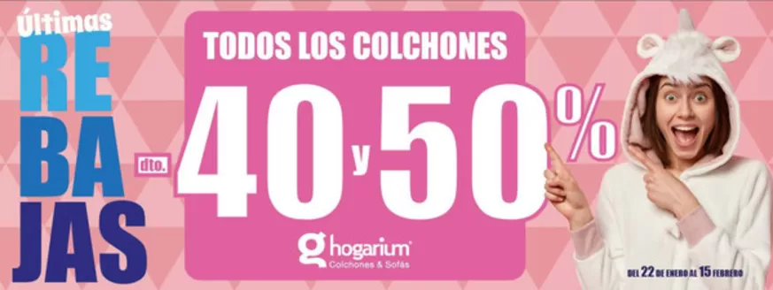 Catálogo Hogarium en Blanes | Últimas Rebajas | 2026-01-22T00:00:00.000Z - 2026-02-15T00:00:00.000Z