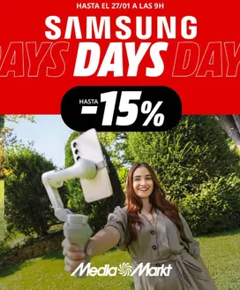 Catálogo MediaMarkt en Agüimes | Hasta -15% | 2026-01-23T00:00:00.000Z - 2026-01-27T00:00:00.000Z