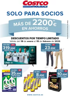 Catálogo Costco en Lleida | Descuentos Por Tiempo Limitado | 2026-01-26T00:00:00.000Z - 2026-02-15T00:00:00.000Z
