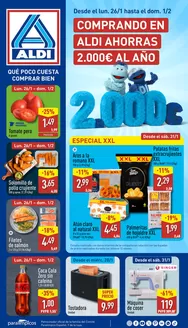 Catálogo ALDI en Lezo | Comprando en Aldi ahorras 2000€ al año | 2026-01-26T00:00:00.000Z - 2026-02-01T00:00:00.000Z