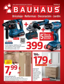 Catálogo BAUHAUS en Rincón de la Victoria | Bricolaje, reformas, decoración y jardín | 2026-01-28T00:00:00.000Z - 2026-02-25T00:00:00.000Z