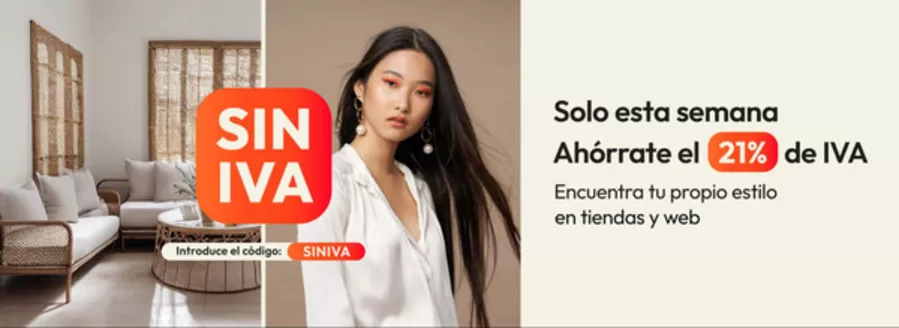 Catálogo Muebles La Fábrica en Málaga | Ahórrate el 21% de IVA | 2026-01-26T00:00:00.000Z - 2026-02-01T00:00:00.000Z