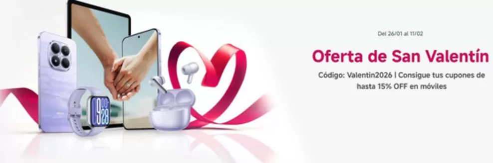 Catálogo Xiaomi en Donostia-San Sebastián | Oferta De San Valentin | 2026-01-26T00:00:00.000Z - 2026-02-11T00:00:00.000Z