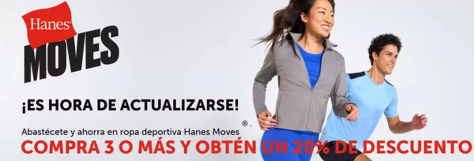 Catálogo Hanes en Arrecife | Rebajas | 2026-01-26T00:00:00.000Z - 2026-02-08T00:00:00.000Z