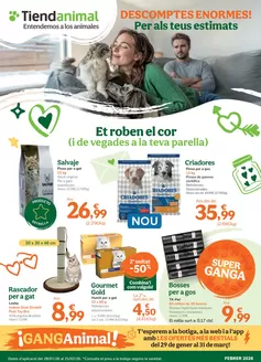 Catálogo Tiendanimal en Llagosta | Et roben el cor | 2026-01-28T00:00:00.000Z - 2026-02-25T00:00:00.000Z