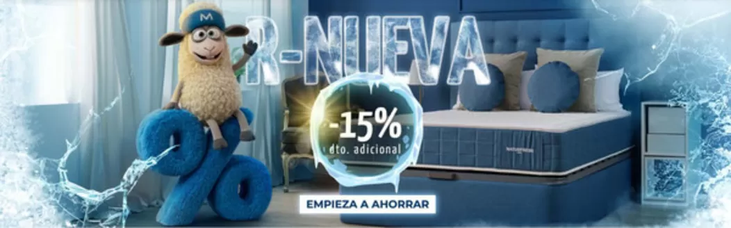 Catálogo Maxcolchon en Alcàsser | -15% dto. adicional | 2026-01-27T00:00:00.000Z - 2026-02-09T00:00:00.000Z
