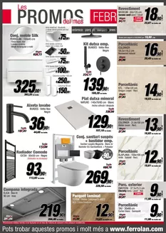 Catálogo Ferrolan en Cervera | Les Promos del mes Febrer | 2026-02-02T00:00:00.000Z - 2026-02-28T00:00:00.000Z