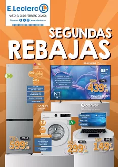 Catálogo E.Leclerc en Madrid | Segundas Rebajas | 2026-02-09T00:00:00.000Z - 2026-02-28T00:00:00.000Z
