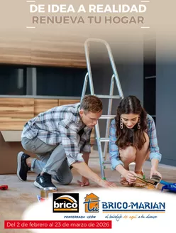 Catálogo Tú Brico-Marian en El Puente | Del 2 de febrero al 23 de marzo de 2026 | 2026-02-03T00:00:00.000Z - 2026-03-23T00:00:00.000Z