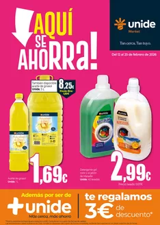 Catálogo Unide Market en Serós | ¡Aquí se ahorra! UNIDE Market Península | 2026-02-12T00:00:00.000Z - 2026-02-25T00:00:00.000Z