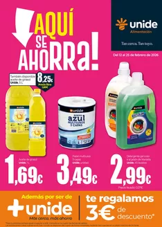 Catálogo UNIDE Alimentación | ¡Aquí se ahorra! UNIDE Alimentación Península | 2026-02-12T00:00:00.000Z - 2026-02-25T00:00:00.000Z