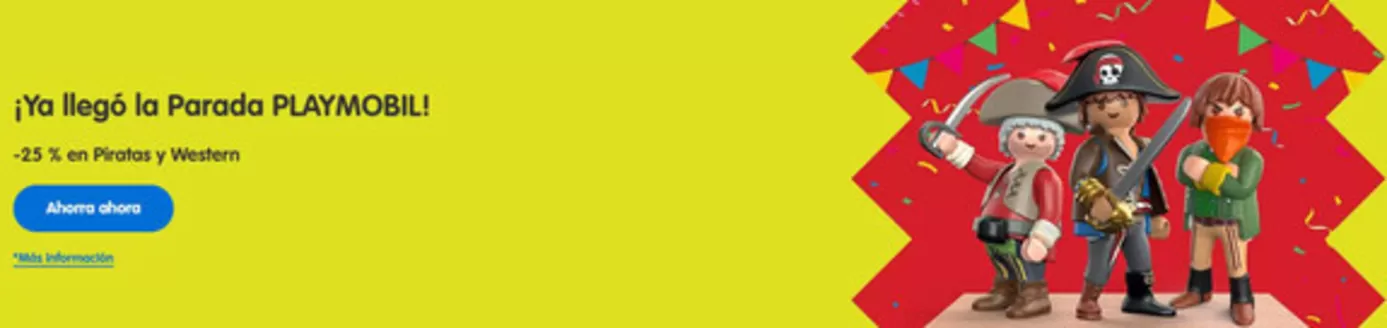 Catálogo Playmobil en Getxo | -25% en Piratas y Western | 2026-02-04T00:00:00.000Z - 2026-02-09T00:00:00.000Z