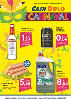 Catálogo CashDiplo en Puerto del Rosario | Ofertas válidas del 5 al 25 de febrero de 2026 | 2026-02-05T00:00:00.000Z - 2026-02-25T00:00:00.000Z