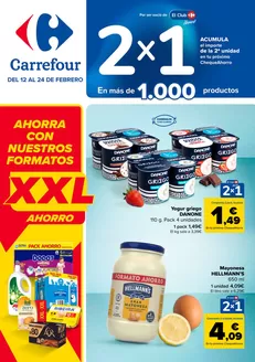 Catálogo Carrefour en Bétera | 2X1 ACUMULA CLUB + 2ªUD. AL -50% | 2026-02-12T00:00:00.000Z - 2026-02-24T00:00:00.000Z