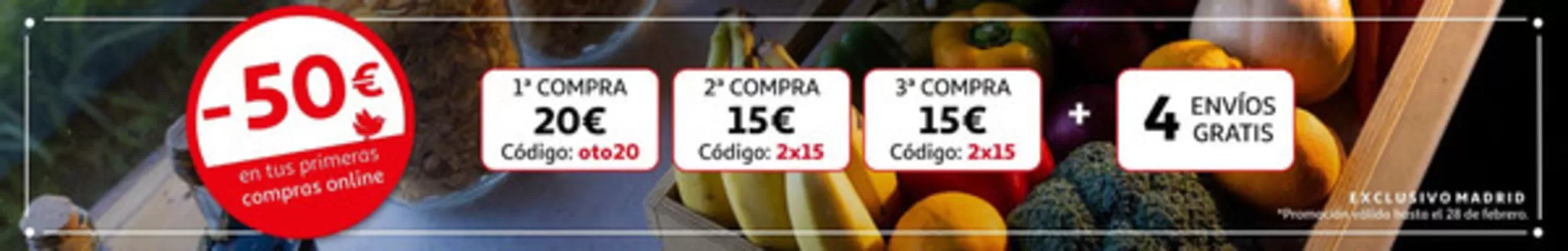 Catálogo Alcampo en Sanlúcar de Barrameda | -50 € | 2026-02-09T00:00:00.000Z - 2026-02-28T00:00:00.000Z