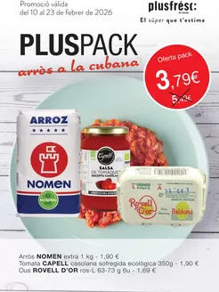 Catálogo Plusfresc en O Carballiño | Pluspack Arròs | 2026-02-10T00:00:00.000Z - 2026-02-23T00:00:00.000Z