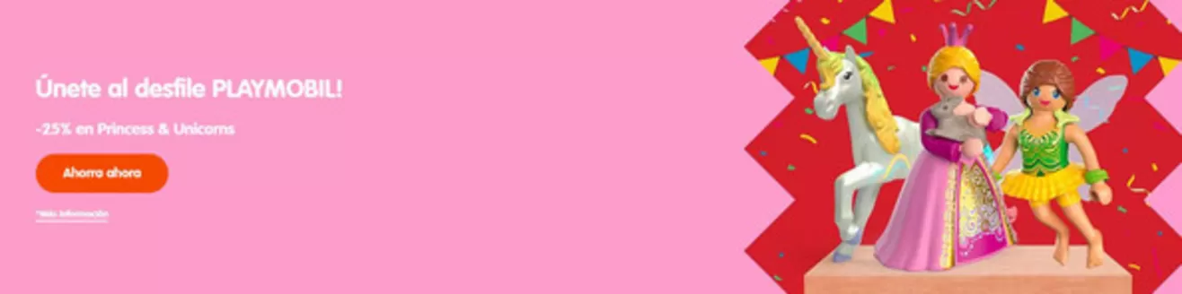 Catálogo Playmobil | -25% en Princess & Unicorns | 2026-02-10T00:00:00.000Z - 2026-02-16T00:00:00.000Z
