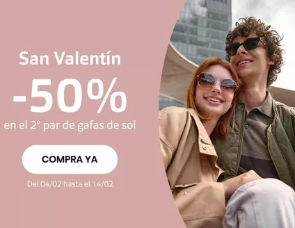 Catálogo MasVisión en Beasain | -50% en el 2º par de gafas de sol | 2026-02-11T00:00:00.000Z - 2026-02-14T00:00:00.000Z