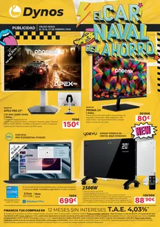 Catálogo Dynos Informática en Alcalá de Guadaira | El Carnaval Del Ahorro | 2026-02-10T00:00:00.000Z - 2026-02-27T00:00:00.000Z