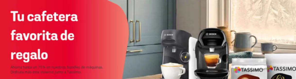 Catálogo Tassimo en Cocentaina | Tu cafetera favorita de regalo | 2026-02-13T00:00:00.000Z - 2026-02-26T00:00:00.000Z