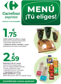 Catálogo Carrefour Express en Pozuelo de Alarcón | MENÚ ¡Tú eliges! | 2026-02-13T00:00:00.000Z - 2026-12-31T00:00:00.000Z