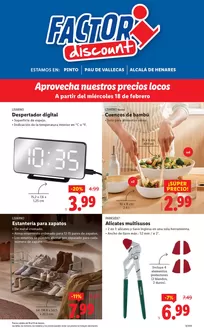 Catálogo FACTORI discount en Gijón | Factori discount - Ofertas válidas del 18/02 al 23/02 | 2026-02-18T00:00:00.000Z - 2026-02-23T00:00:00.000Z