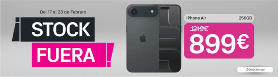 Catálogo Phone House en Cartagena | Stock Fuera | 2026-02-17T00:00:00.000Z - 2026-02-23T00:00:00.000Z