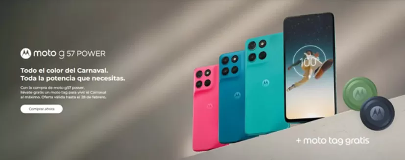 Catálogo Motorola en Cartagena | Todo el color del Carnaval. Toda la potencia que necesitas | 2026-02-17T00:00:00.000Z - 2026-02-28T00:00:00.000Z
