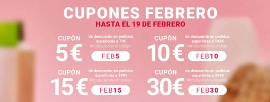 Catálogo Perfumerías Sabina en Arroyomolinos | Cupones Febrero | 2026-02-17T00:00:00.000Z - 2026-02-19T00:00:00.000Z