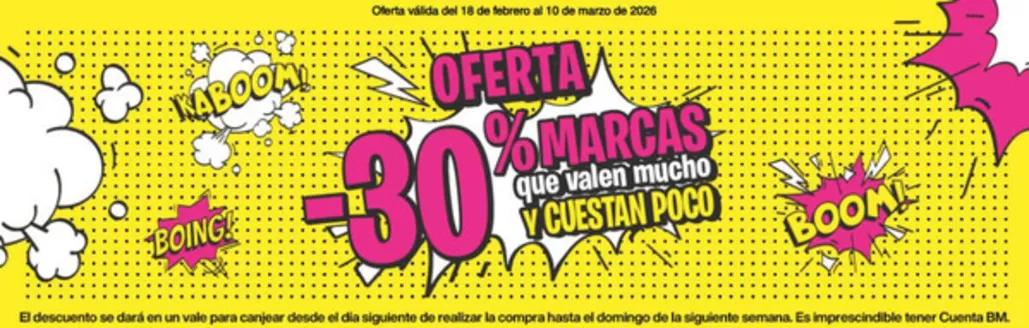 Catálogo BM Supermercados en Fortuna | Oferta | 2026-02-18T00:00:00.000Z - 2026-03-10T00:00:00.000Z