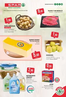 Catálogo SPAR Gran Canaria en Salamanca | Oferta válida del 20 de febrero al 5 de marzo de 2026 | 2026-02-20T00:00:00.000Z - 2026-03-05T00:00:00.000Z