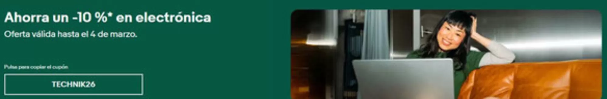 Catálogo eBay en Alicante | Ahorra un -10 % en electrónica | 2026-02-20T00:00:00.000Z - 2026-03-04T00:00:00.000Z