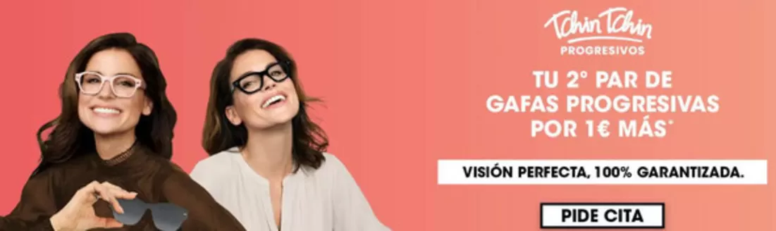 Catálogo Alain Afflelou en Pulianas | Tu 2° Par De Gafas Progresivas Por 1€ Más | 2026-02-20T00:00:00.000Z - 2026-03-05T00:00:00.000Z