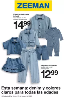 Catálogo ZEEMAN en Pamplona | Del sábado 21 al viernes 27 de febrero de 2026 | 2026-02-23T00:00:00.000Z - 2026-02-27T00:00:00.000Z