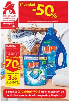 Catálogo Alcampo | 2ª unidad -50% | 2026-02-26T00:00:00.000Z - 2026-03-11T00:00:00.000Z