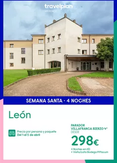 Catálogo Travelplan en Palma de Mallorca | Travelplan León provincia | 2026-02-24T00:00:00.000Z - 2026-04-05T00:00:00.000Z