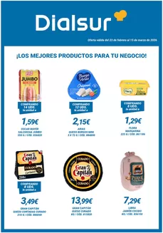Catálogo Dialsur Cash & Carry | ¡Los Mejores Productos Para Tu Negocio! | 2026-02-24T00:00:00.000Z - 2026-03-15T00:00:00.000Z