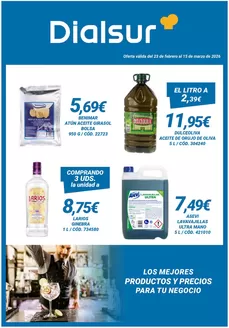 Catálogo Dialsur Cash & Carry | Oferta válida del 23 de febrero al 15 de marzo de 2026 | 2026-02-24T00:00:00.000Z - 2026-03-15T00:00:00.000Z