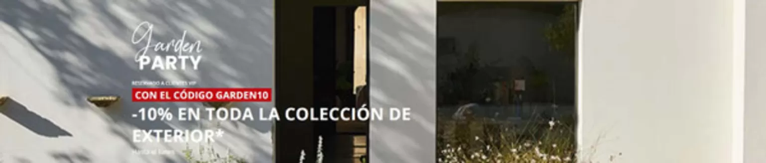 Catálogo Maisons du Monde | -10% En Toda La Colección De Exterior | 2026-02-25T00:00:00.000Z - 2026-03-02T00:00:00.000Z