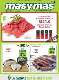Catálogo Masymas en Carcaixent | Oferta válida del 26 de febrero al 4 de marzo de 2026 | 2026-02-26T00:00:00.000Z - 2026-03-04T00:00:00.000Z