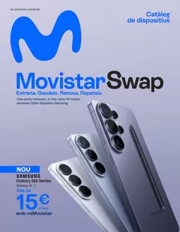 Catálogo Movistar en Sant Adrià de Besós | Movistar Swap | 2026-02-26T00:00:00.000Z - 2026-03-30T00:00:00.000Z