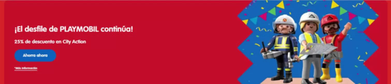Catálogo Playmobil | 25% de descuento en City Action | 2026-02-26T00:00:00.000Z - 2026-03-02T00:00:00.000Z