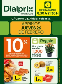 Catálogo Dialprix | Ofertas válidas hasta el 11/03/2026 | 2026-02-27T00:00:00.000Z - 2026-03-11T00:00:00.000Z