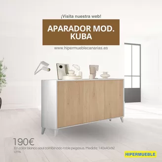 Catálogo HiperMueble Canarias | Aparador Mod. Kuba | 2026-03-02T00:00:00.000Z - 2026-03-15T00:00:00.000Z