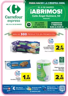 Catálogo Carrefour Express | !Abrimos! | 2026-03-06T00:00:00.000Z - 2026-03-20T00:00:00.000Z