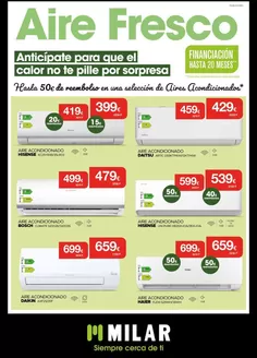 Catálogo Milar | Aire Fresco | 2026-03-03T00:00:00.000Z - 2026-03-31T00:00:00.000Z