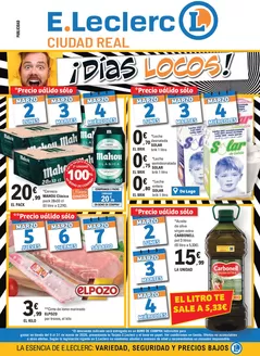 Catálogo E.Leclerc en Madrid | ¡Días locos! | 2026-03-03T00:00:00.000Z - 2026-03-07T00:00:00.000Z