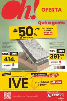 Catálogo Eroski en Villarejo de Órbigo | Oh! Qué agusto | 2026-03-05T00:00:00.000Z - 2026-03-16T00:00:00.000Z