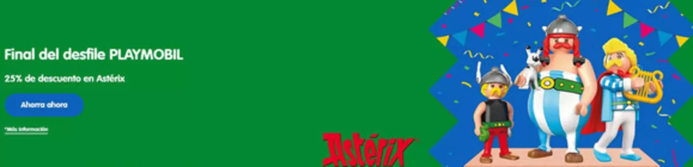Catálogo Playmobil | 25% de descuento en Astérix | 2026-03-03T00:00:00.000Z - 2026-03-09T00:00:00.000Z